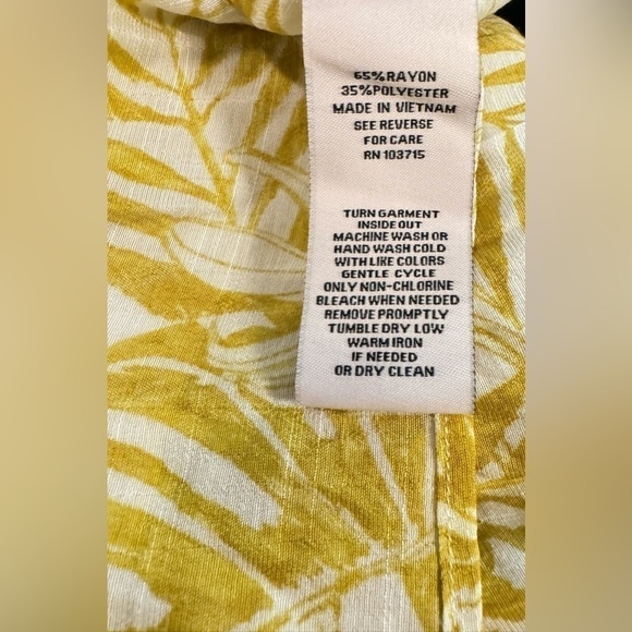 Nanette Lepore | Golden Ray Sleeveless Blouse (L) - Picture 7 of 7